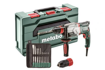 Metabo UHE 2660-2 Quick Set mit SDS-Plus Bohr und Meißelset im Koffer (600697510)