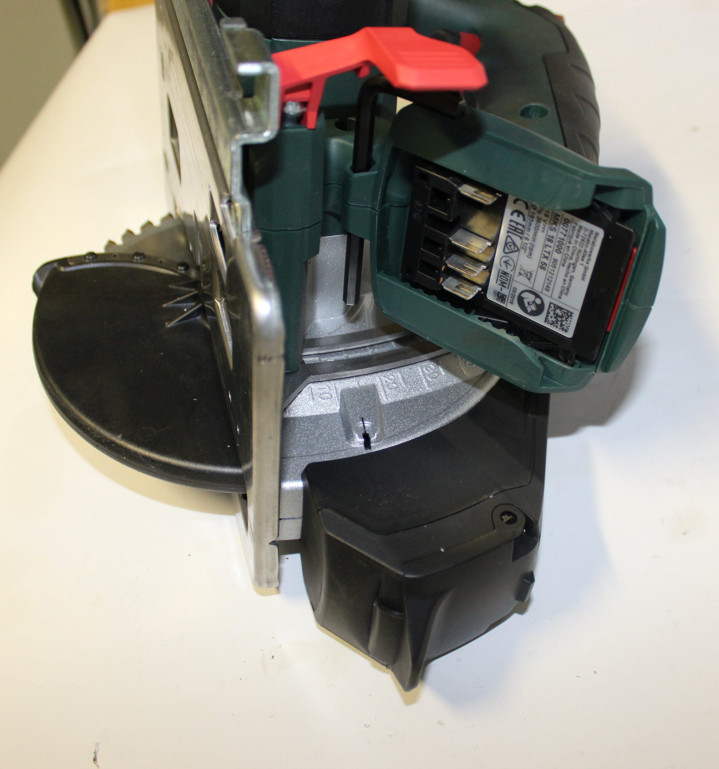 Metabo MKS 18 LTX BL 58 Akku-Handkreissäge Metallhandkreissäge (B-Ware da Vorführgerät) #TL – Bild 8