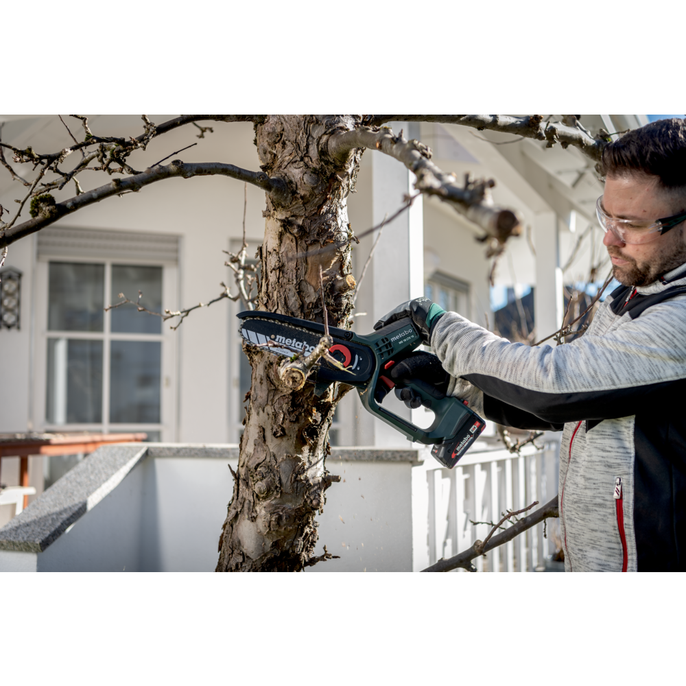 Metabo MS 18 LTX 15 Akku-Gehölzsäge (600856850) (B-Ware da beschädigte Originalverpackung) – Bild 9