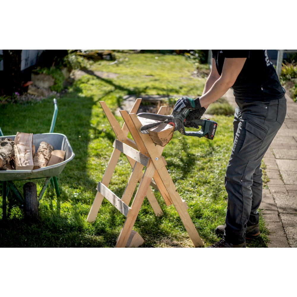 Metabo MS 18 LTX 15 Akku-Gehölzsäge (600856850) (B-Ware da beschädigte Originalverpackung) – Bild 2