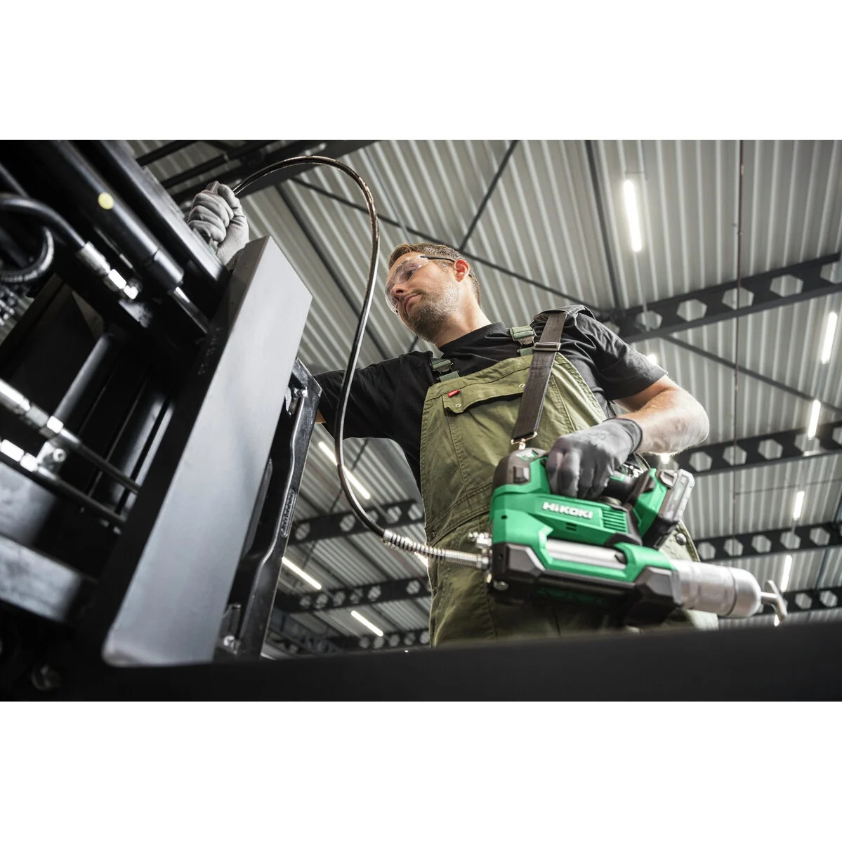 Hikoki Akku-Fettpresse AL18DA W4Z 18 Volt – Bild 7