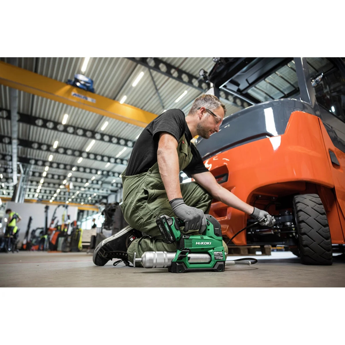 Hikoki Akku-Fettpresse AL18DA W4Z 18 Volt – Bild 9