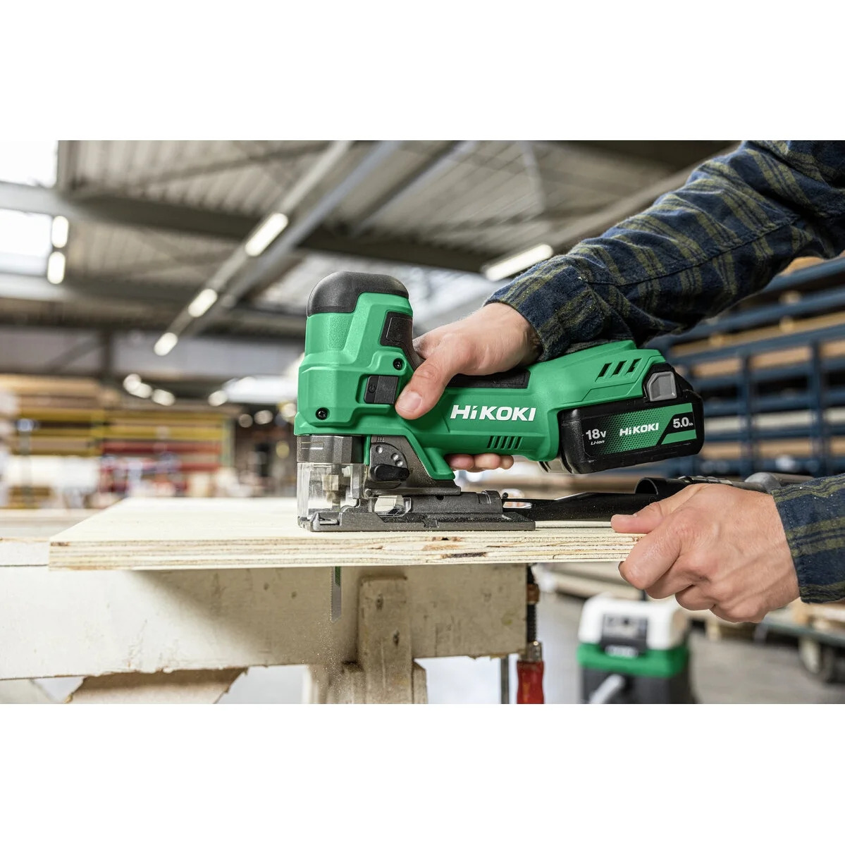 Hikoki Akku-Stichsäge CJ18DB W2Z 18Volt 135mm Schnitttiefe – Bild 11