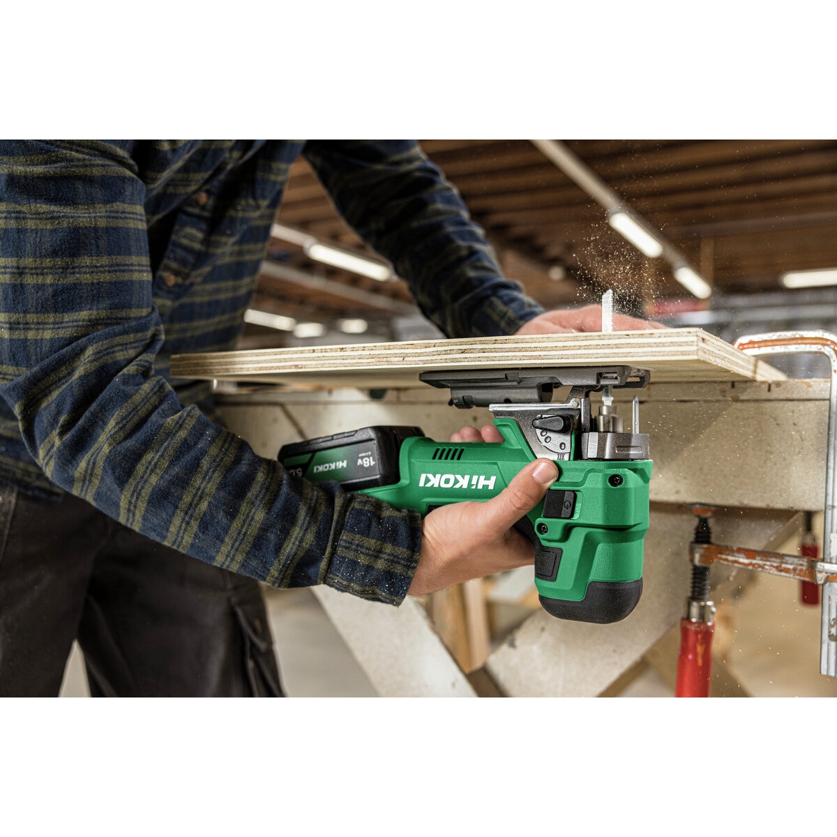 Hikoki Akku-Stichsäge CJ18DB W2Z 18Volt 135mm Schnitttiefe – Bild 13