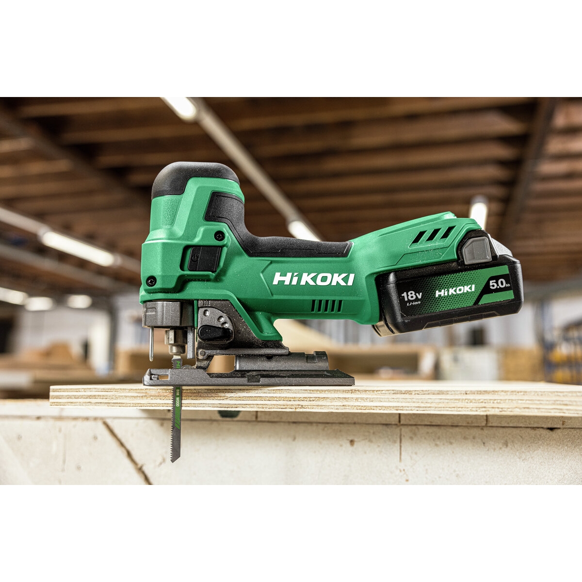 Hikoki Akku-Stichsäge CJ18DB W2Z 18Volt 135mm Schnitttiefe – Bild 14