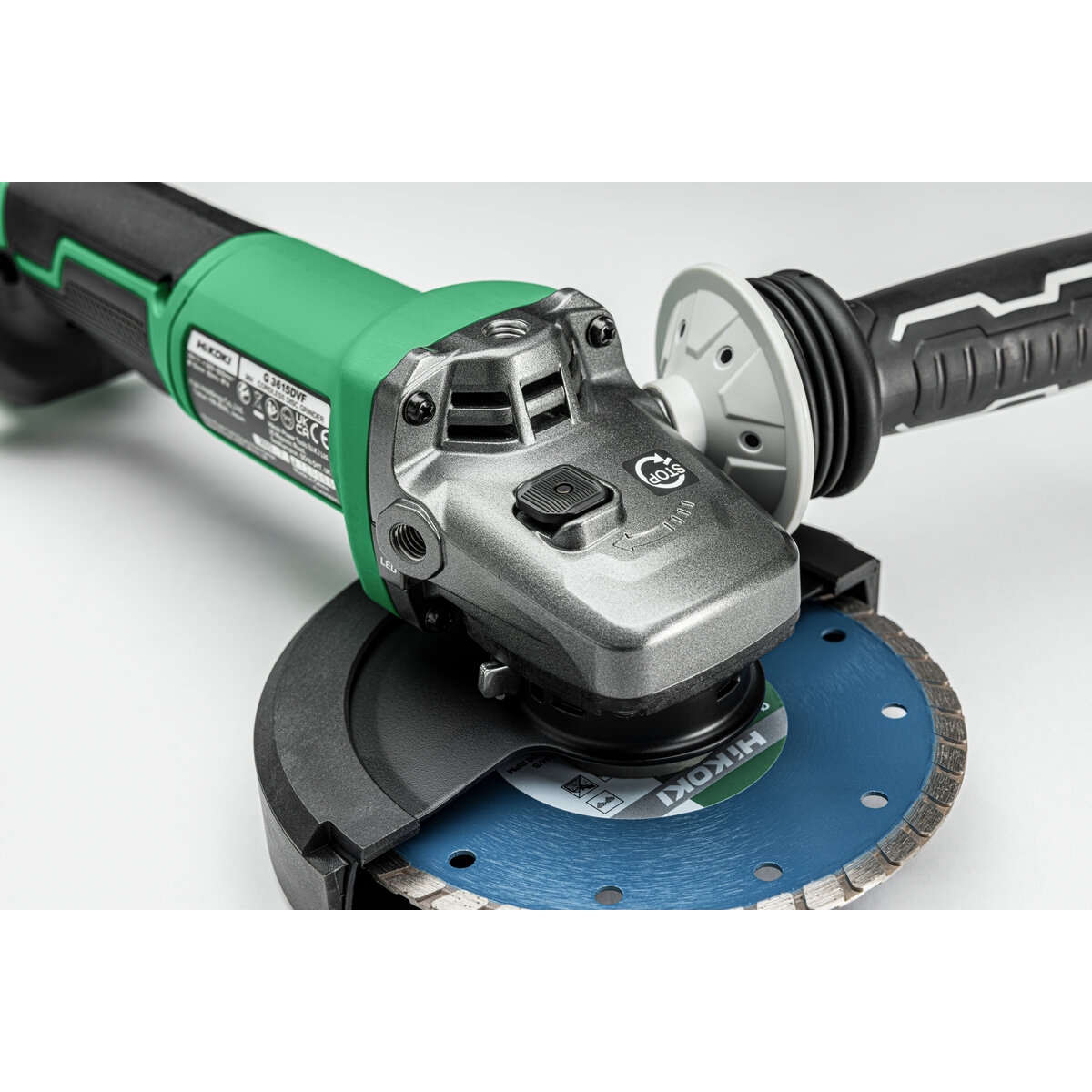 Hikoki Akku-Winkelschleifer G3615DVF W2Z 150mm 36 Volt – Bild 9