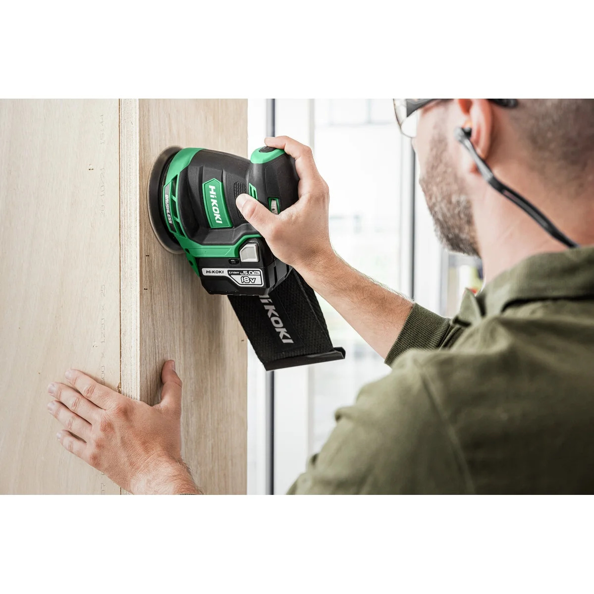 Hikoki Akku-Exzenterschleifer SV1813DA W2Z 18Volt Ø125mm – Bild 10