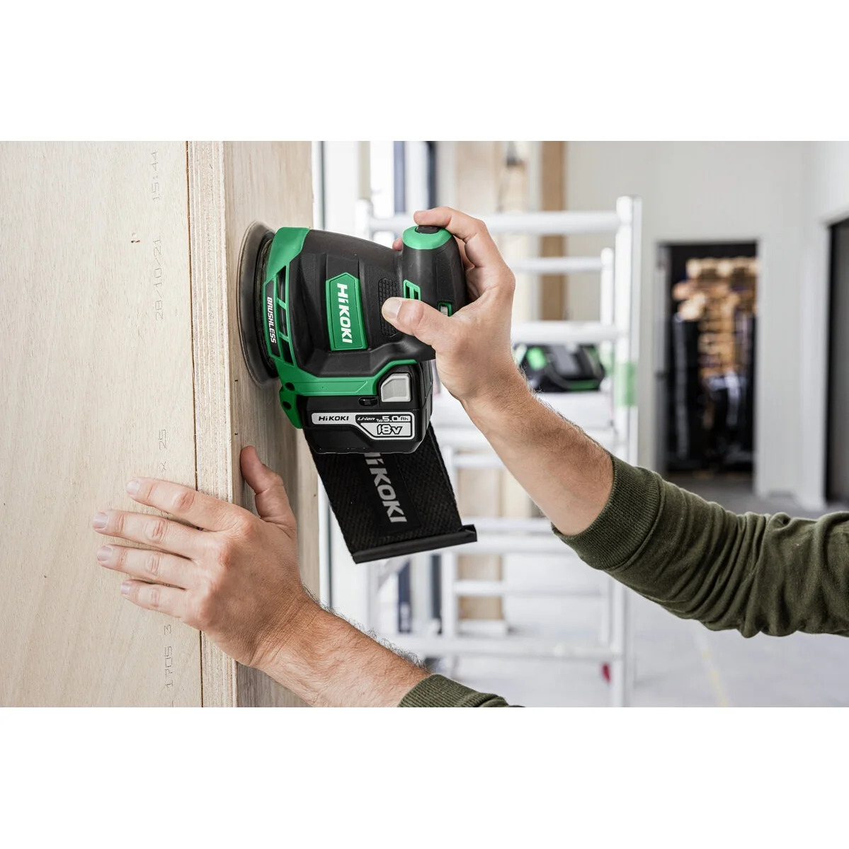 Hikoki Akku-Exzenterschleifer SV1813DA W2Z 18Volt Ø125mm – Bild 11