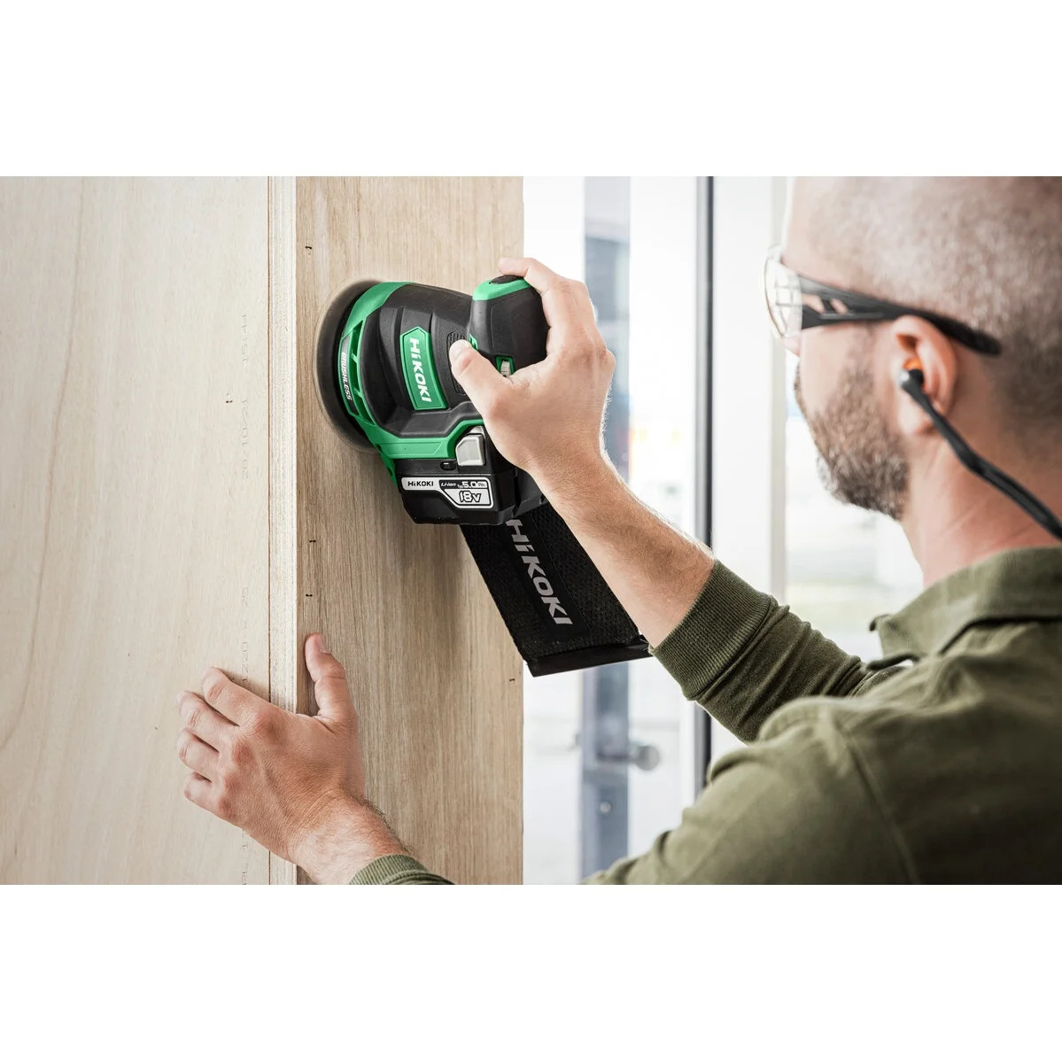 Hikoki Akku-Exzenterschleifer SV1813DA W2Z 18Volt Ø125mm – Bild 12