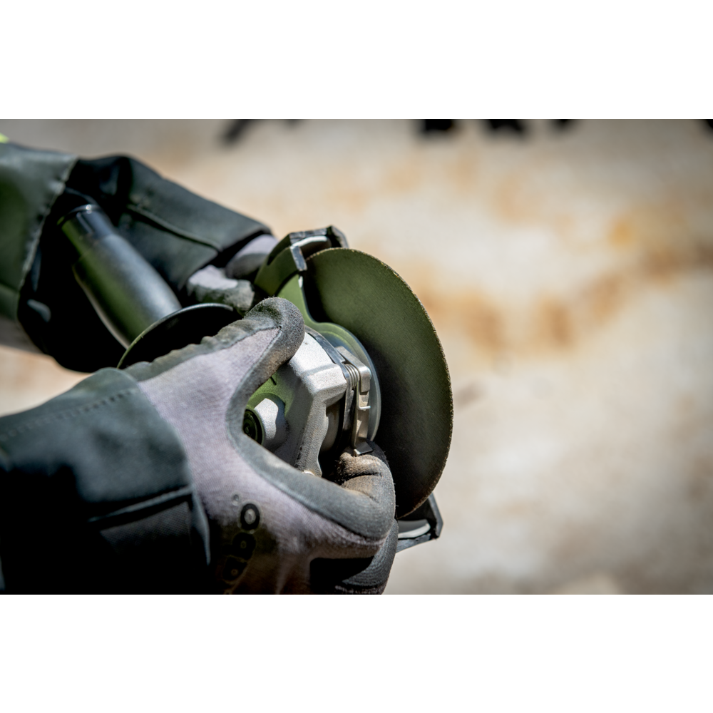 Metabo W 18 7-125 Akku-Winkelschleifer mit 2x 4,0 Ah Akku und Ladegerät (602371510) – Bild 6