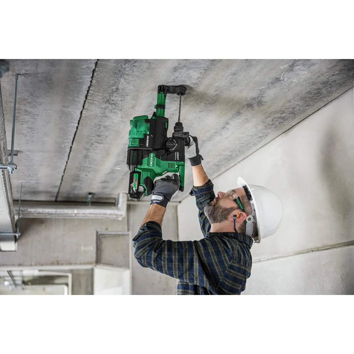 Hikoki Akku-Bohrhammer DH3628DAWVZ 36V SDS-Plus – Bild 7