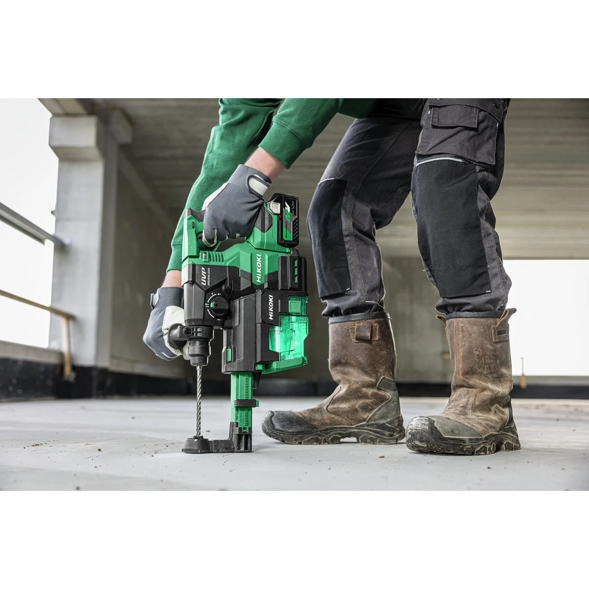 Hikoki Akku-Bohrhammer DH3628DAWVZ 36V SDS-Plus – Bild 8